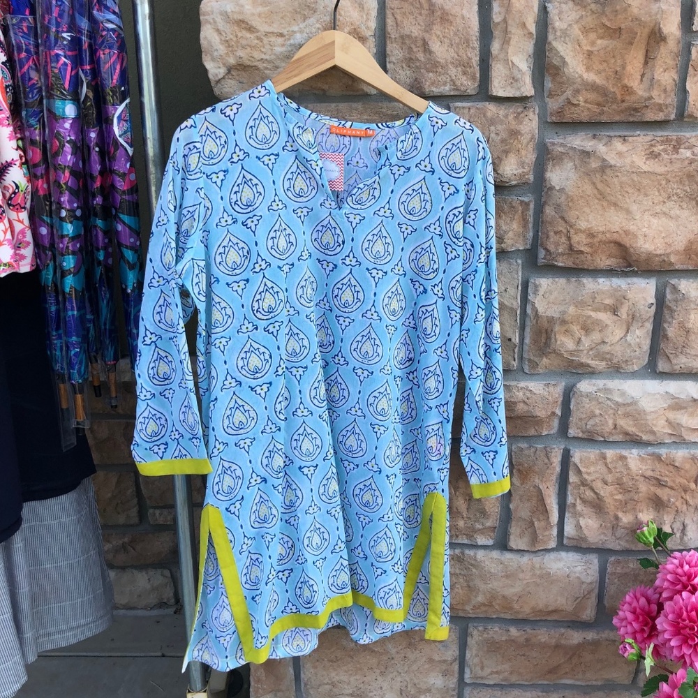 Trinidad Tunic - Kiawah Aqua